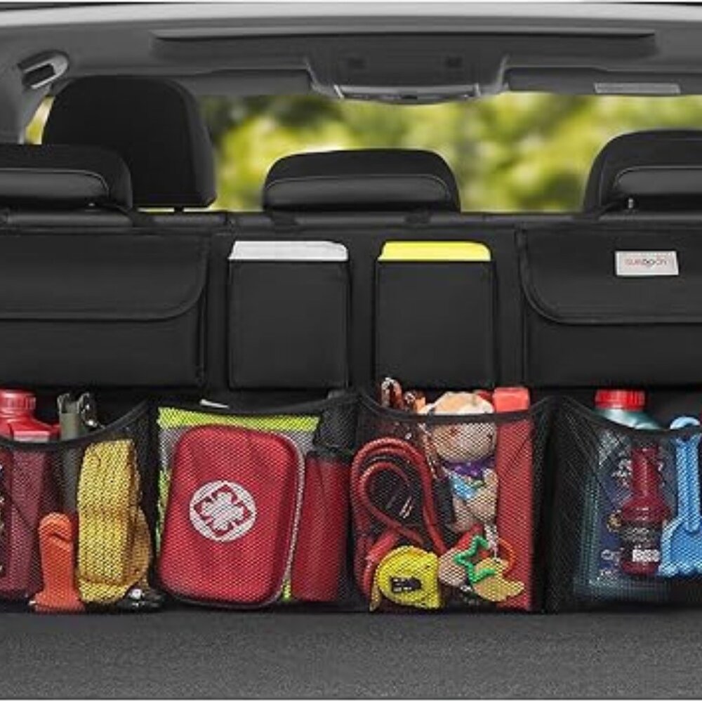 SURDOCA Car Trunk Organizer, LARGE CAPACITY(43 x 19 in) Car Storage Bag
